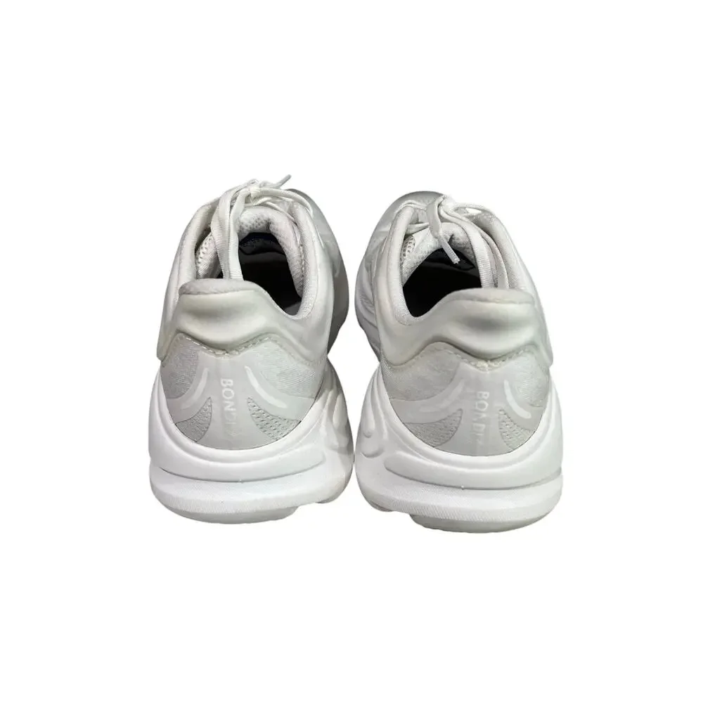 HOKA One One Bondi 9 Women’s 8 B White Running Walking Shoes 1162012 WWH